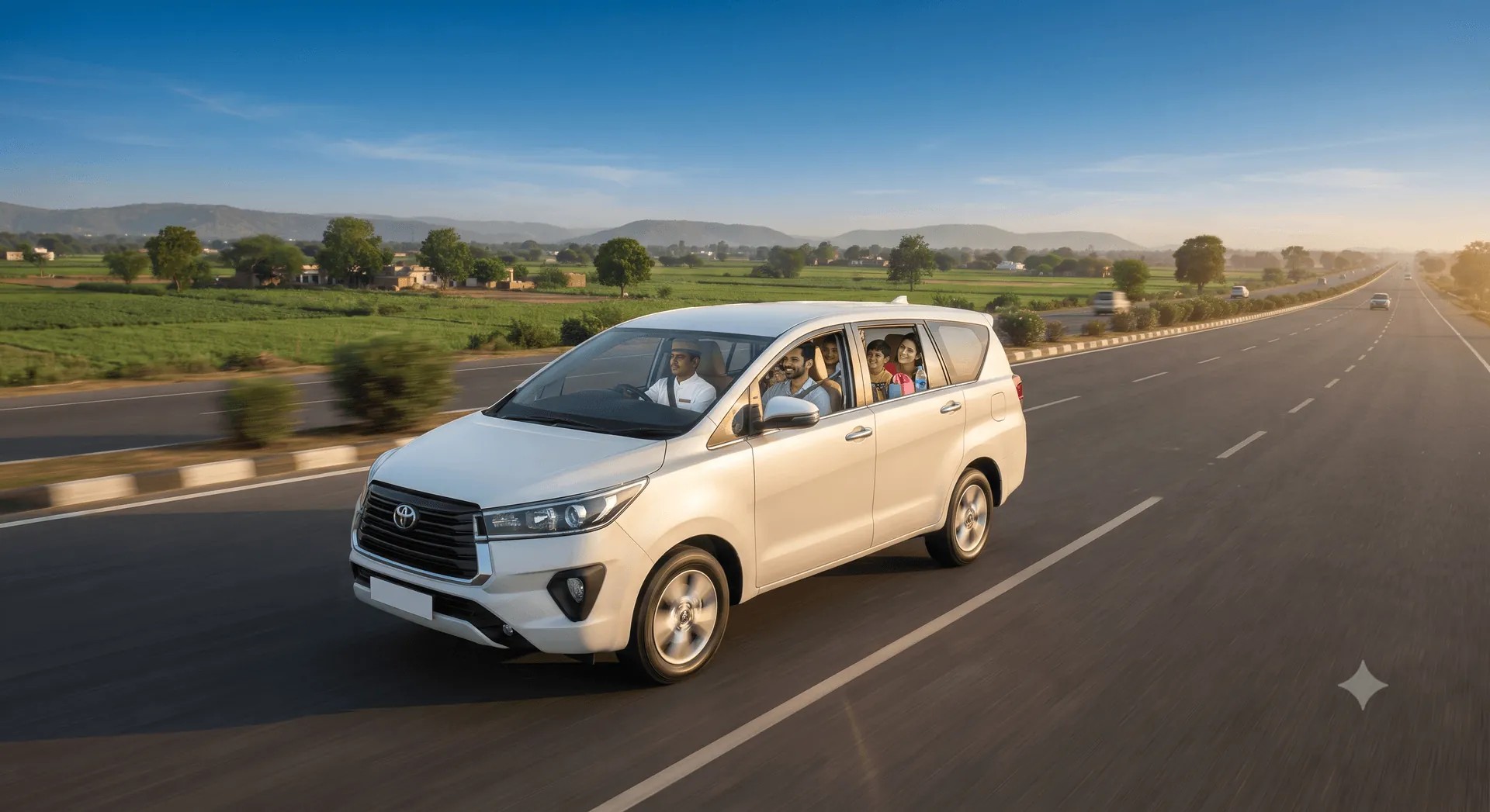 White Feather Cab Outstation Travel Fleet